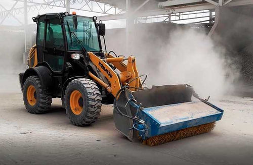 Balayeuse autoportée - CEPILLOS SACEMA - pour pelle hydraulique / pour tracteur / pour chargeuse