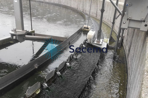 Système de nettoyage à brosse - WWTP - CEPILLOS SACEMA - automatique / industriel / de process