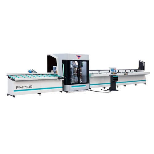 Ligne d'usinage et de coupe CNC - PIM 6509 - YILMAZ MACHINE - pour profilés en PVC