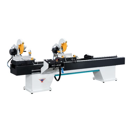 Tronçonneuse à deux têtes pour PVC - KD 402 S  - YILMAZ MACHINE - pour aluminium / pour le bois / pour profilés