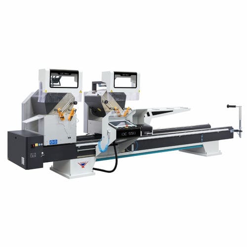 Tronçonneuse à deux têtes pour PVC - DC 550 SK - YILMAZ MACHINE - pour aluminium / pour profilés