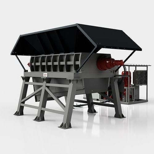 Broyeur déchiqueteur de déchets compact - LC520 series - CAMEC srl