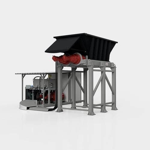 Broyeur déchiqueteur de déchets primaire - LCB710 series - CAMEC srl - compact