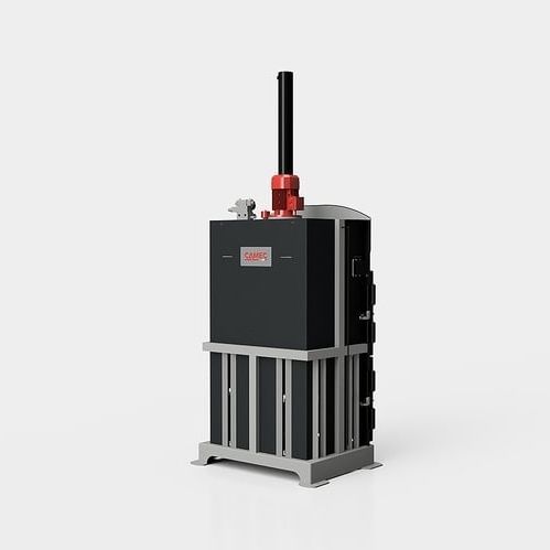 Presse à balles verticale - P130T/P230T series - CAMEC srl - à chargement frontal / pour papier / pour plastique