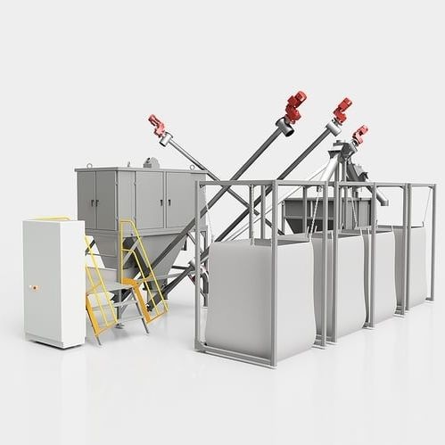 Séparateur de déchets - CAMEC srl - pour vrac / électrostatique / de process