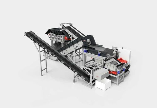 Installation de recyclage pour cuivre - CAMEC srl - de câbles électriques / séparation de métaux / par broyage