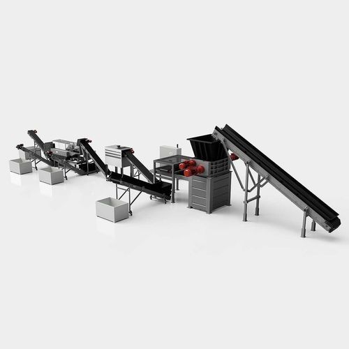 Ligne de traitement sur mesure - CAMEC srl - pour copeaux métalliques / sous vide / sur mesure