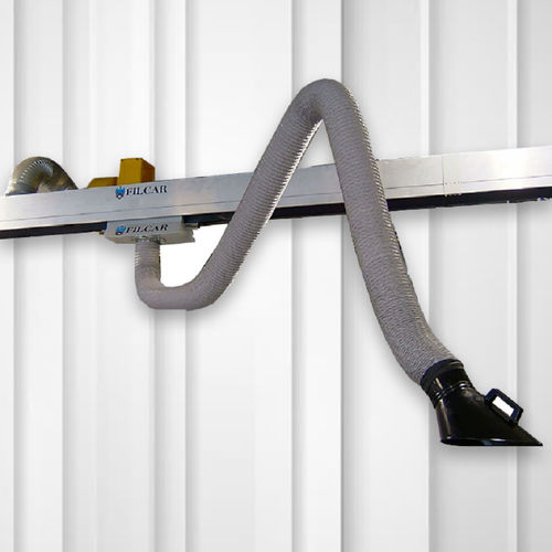 Bras d'aspiration fixe - TECHNOFLEX  - FILCAR - mural / articulé