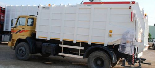 Camion des collecte de déchets chargement par le haut - EMS Machinery - électrique