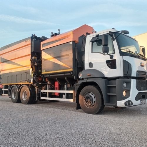 Benne à ordures ménagères chargement arrière - EMS Machinery - chargement latéral / chargement par le haut / électrique