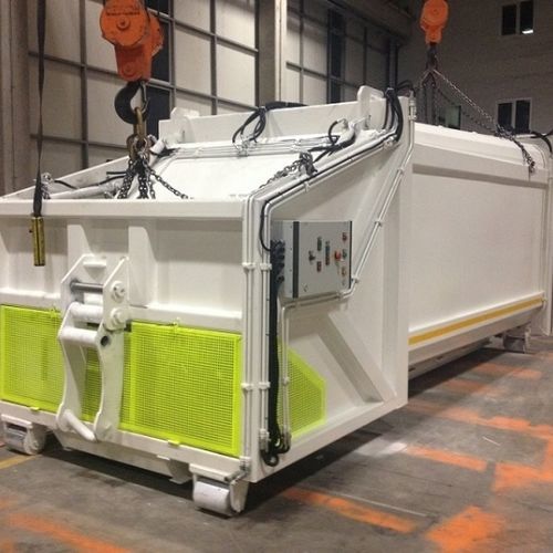 Compacteur de déchets mélangés - EMS Machinery - stationnaire
