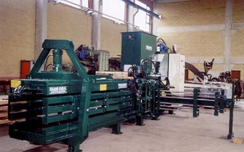 Presse à balles pour papier - EMS Machinery - pour emballage / horizontale / automatique