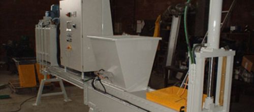 Presse à balles pour plastique - EMS Machinery - pour déchets / de canettes / pour aluminium