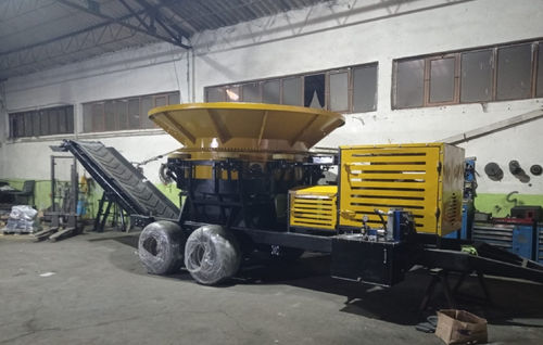 Broyeur déchiqueteur de déchets mobile - TG 8000 - EMS Machinery