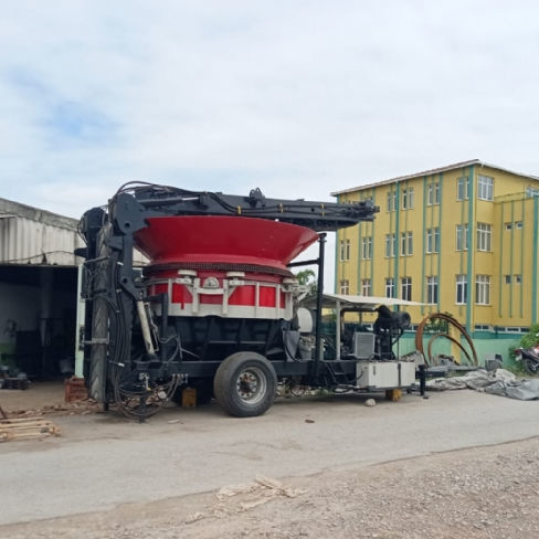 Broyeur déchiqueteur de déchets mobile - TG 10000 - EMS Machinery