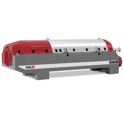 Décanteur pour l'industrie - DDE 3542 - Haus Centrifuge Technologies - pour eaux usées / centrifuge / horizontal