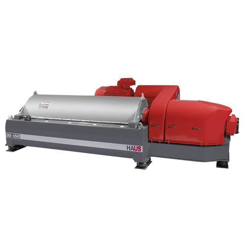 Décanteur pour l'industrie - DDI 6542 / DDI 6543 - Haus Centrifuge Technologies - pour l'application de traitement d'eaux / centrifuge / horizontal