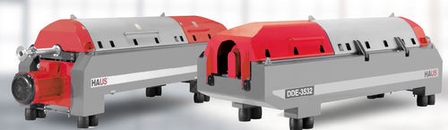 Décanteur pour l'industrie - DDE 6642 - Haus Centrifuge Technologies - pour eaux usées / centrifuge / horizontal
