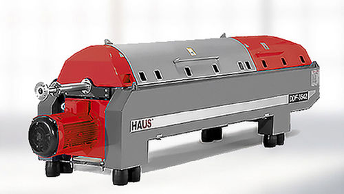 Décanteur pour l'industrie agroalimentaire - DDF 6542 / DDF 6543 - Haus Centrifuge Technologies - centrifuge / horizontal / 3-phases