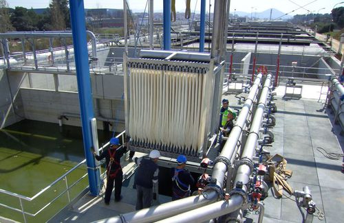 Station de traitement des eaux usées - PURE - MBR® - Pureco Ltd.
