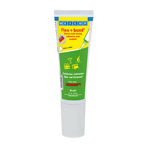 Mastic colle silicone - Flex+bond® - WEICON - pour le travail du métal / pour céramique / pour plastique