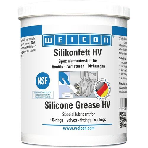 Graisse de lubrification - HV - WEICON - de contact / au silicone / pour matières plastiques