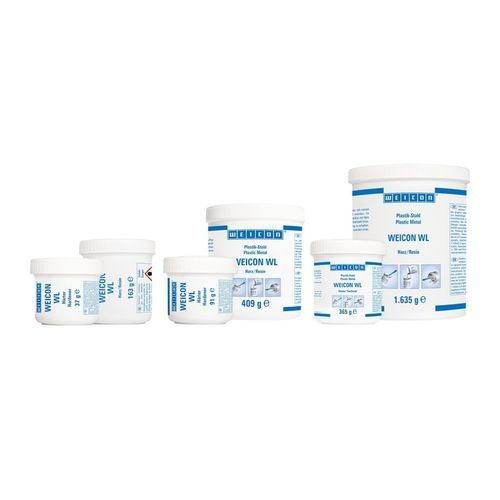 Résine époxy - 10067882 - WEICON - pour acier inoxydable / résistante aux produits chimiques / haute température