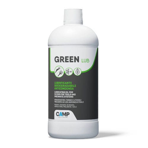 Huile de lubrification - Green Lub - CAMP S.r.l. - synthétique / pour outils pneumatiques / industrielle