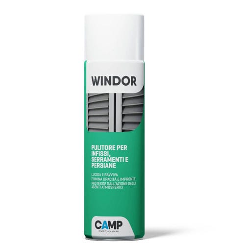 Aérosol de nettoyage - Windor - CAMP S.r.l. - pour le plastique / pour aluminium