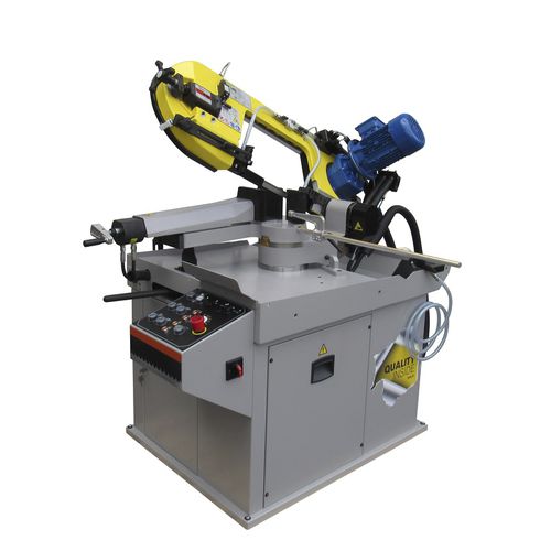 Scie à ruban - SIRIUS - FMB - pour métaux / semi-automatique / avec système de refroidissement