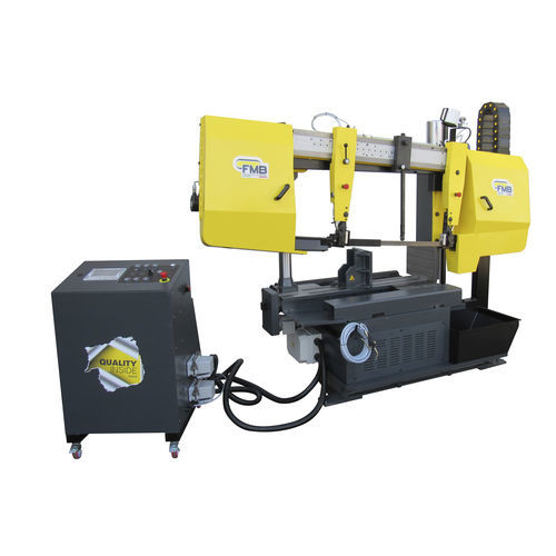 Scie à ruban - OLIMPUS 1 XL - FMB - pour métaux / semi-automatique / avec système de refroidissement