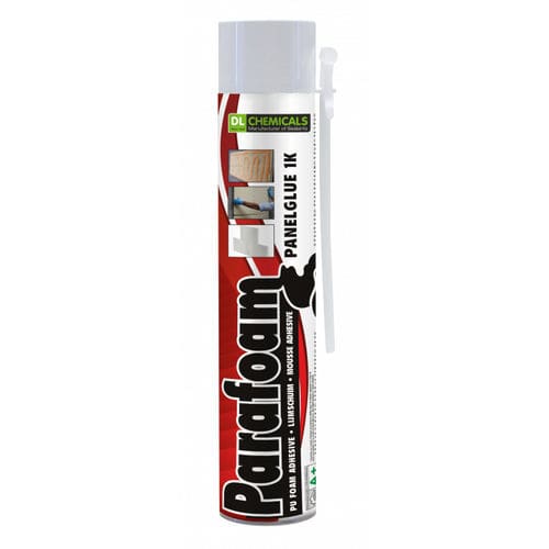 Mousse expansive polyuréthane - Parafoam Panelglue 1K - DL Chemicals - en cartouche