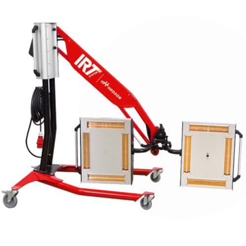 Sécheur à infrarouge - IRT 4-2 PCAUTO - Herkules Hebetechnik GmbH - batch / pour l'industrie chimique / pour bois