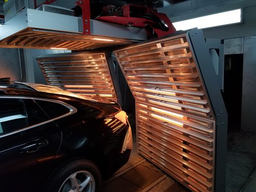 Système de polymérisation à infrarouges - IRT FLEXARCH - Herkules Hebetechnik GmbH - pour revêtement / de surface