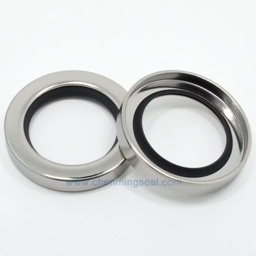 Joint à lèvre - CSL series - Ningbo Chenming Seals Manufacturing Co., Ltd. - en acier inox / en PTFE / circulaire