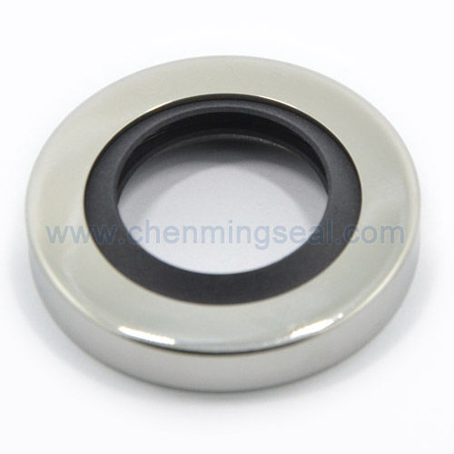 Joint à double lèvre - DEL series - Ningbo Chenming Seals Manufacturing Co., Ltd. - en inox / en PTFE / circulaire