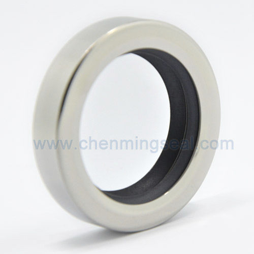 Joint à double lèvre - PDL series - Ningbo Chenming Seals Manufacturing Co., Ltd. - en inox / en PTFE / circulaire