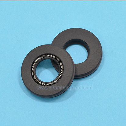 Joint à ressort - RSS series - Ningbo Chenming Seals Manufacturing Co., Ltd. - en PTFE / en U / pour arbre tournant