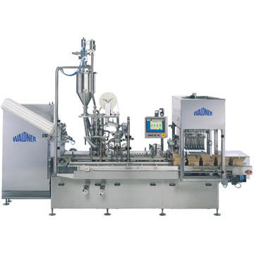 Remplisseuse / emballeuse avec encartonnage - DOSOMAT 20.24 Compact - WALDNER DOSOMAT - pour produits alimentaires