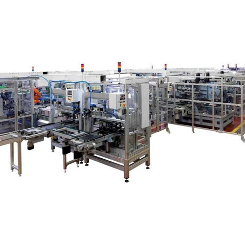 Ligne d'assemblage automatisée - AGME Automated Assembly Solutions - linéaire / de contrôle / pour séparation