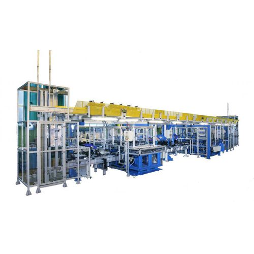 Ligne d'assemblage à palettes - SEAT CUSHIONS - AGME Automated Assembly Solutions