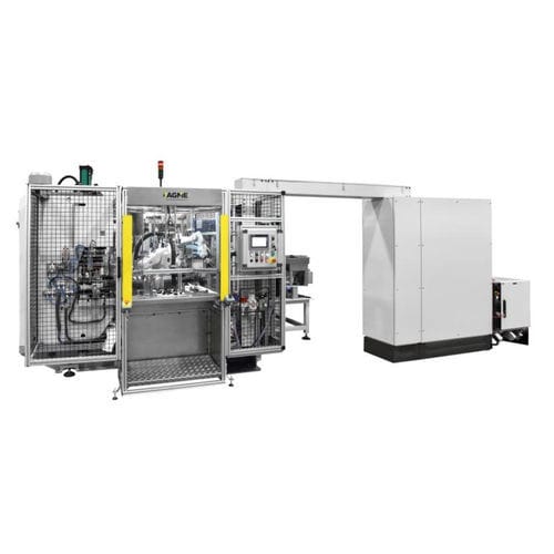 Poinçonneuse automatique - AGME Automated Assembly Solutions - hydraulique / pneumatique / tour
