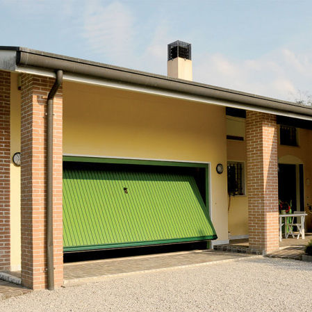 Porte basculante - VERTICAL 85 - Ballan Spa - en acier / pour l'extérieur / pour garage