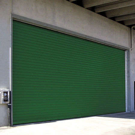 Volet roulant isolé - Ballan Spa - à enroulement / pour garage / en aluminium