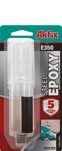 Colle époxy - E300, E340, E350 - Akkim Yapı Kimyasalları San. ve Tic. A.Ş. - pour métal / bi-composant / résistance au cisaillement