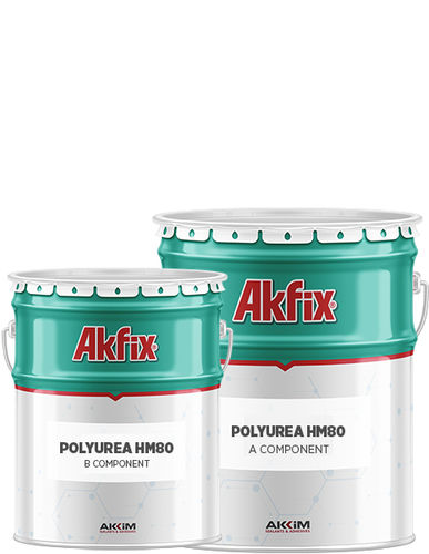 Revêtement de protection - HM 80 - Akkim Yapı Kimyasalları San. ve Tic. A.Ş. - en polyuréthane / pour le béton / industriel