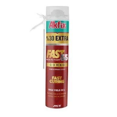 Mousse expansive polyuréthane - Fast 55 Combo - Akkim Yapı Kimyasalları San. ve Tic. A.Ş. - en bombe