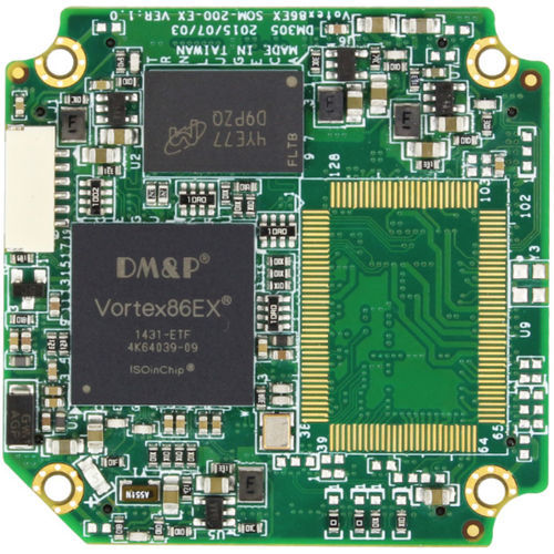System-on-module DM&P Vortex86DX - SOM200EX43EGNE1 - IPC2U GmbH - Mini PCIe / SATA / DDR2 SDRAM