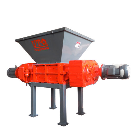 Déchiqueteur à 2 arbres - D series - Zibo United Tech Machinery Co., Ltd. - primaire / pour le bois / métal