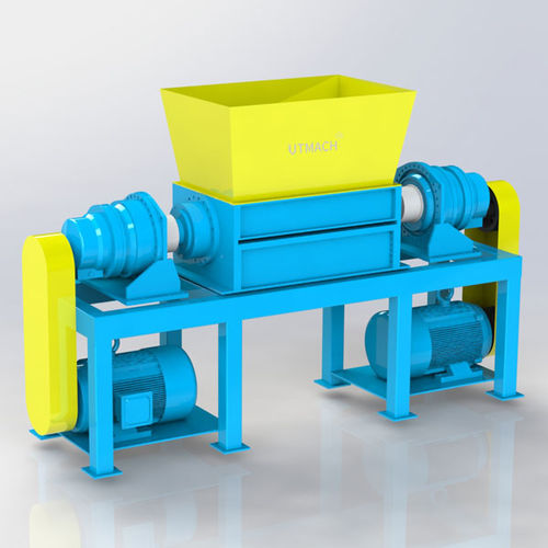 Déchiqueteur à 1 arbre - Liantai Machinery - de tissus / pour PC / de palettes